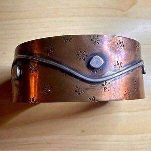 Artisan Copper Cuff Bracelet